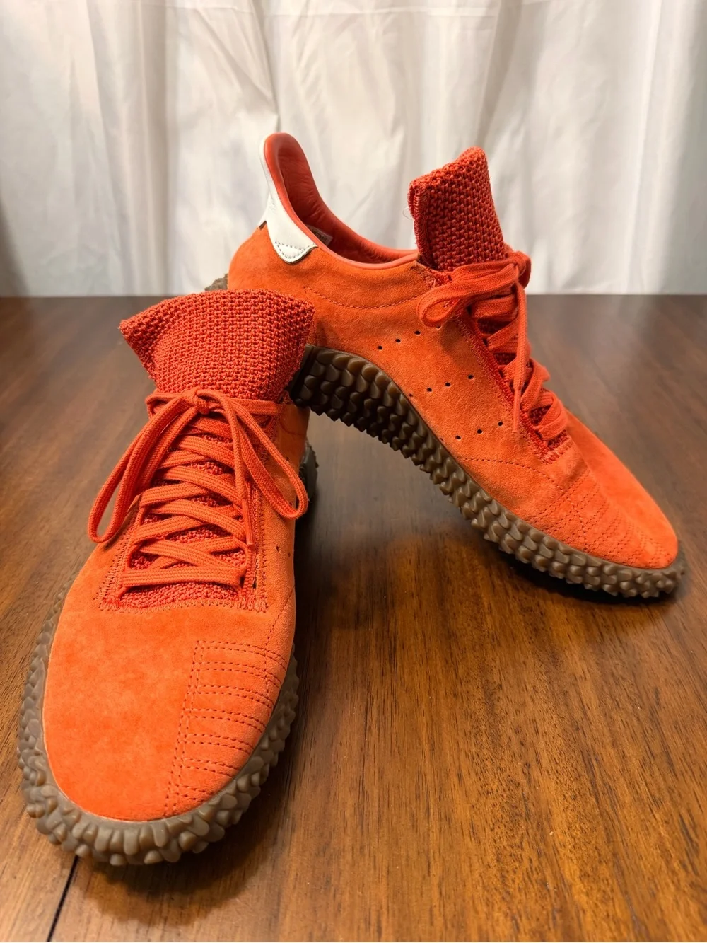 Adidas Kamanda 01 DB2776 Raw Amber Orange Suede Men’s Sneakers Size 9.5